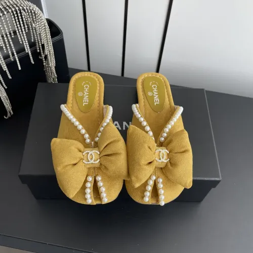 Replica Chanel Slippers For Women #1442010 $80.00 USD for Wholesale