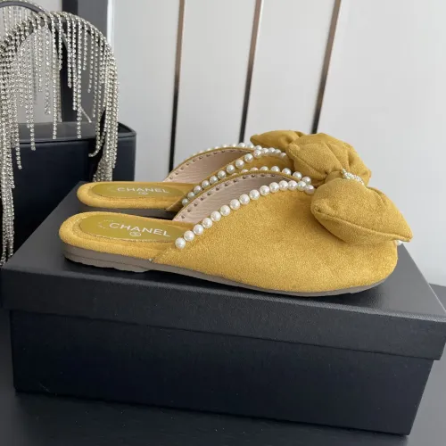 Replica Chanel Slippers For Women #1442010 $80.00 USD for Wholesale
