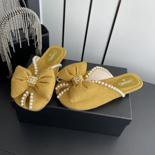 Replica Chanel Slippers For Women #1442010 $80.00 USD for Wholesale