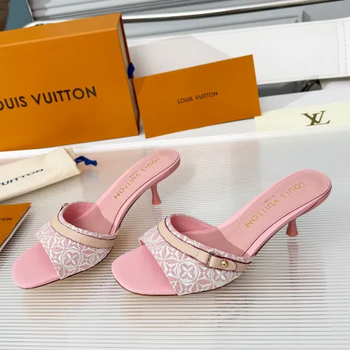 Louis Vuitton Slippers For Women #1442015 $102.00 USD, Wholesale Replica Louis Vuitton Slippers