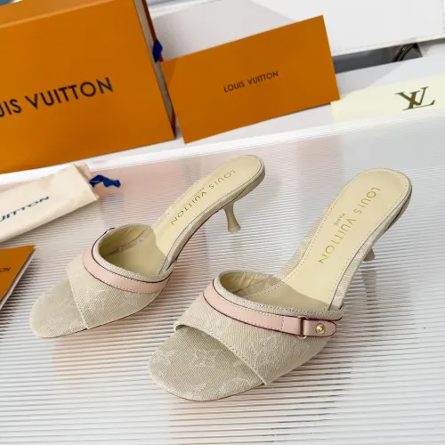 Louis Vuitton Slippers For Women #1442017 $102.00 USD, Wholesale Replica Louis Vuitton Slippers
