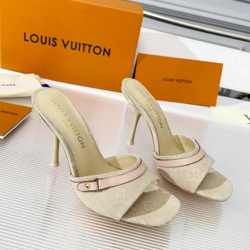 Louis Vuitton Slippers For Women #1442018 $102.00 USD, Wholesale Replica Louis Vuitton Slippers