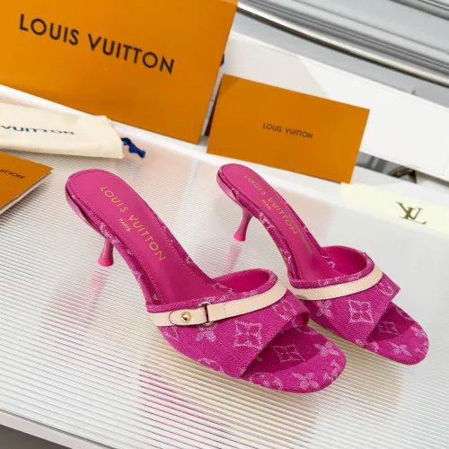 Louis Vuitton Slippers For Women #1442019 $102.00 USD, Wholesale Replica Louis Vuitton Slippers