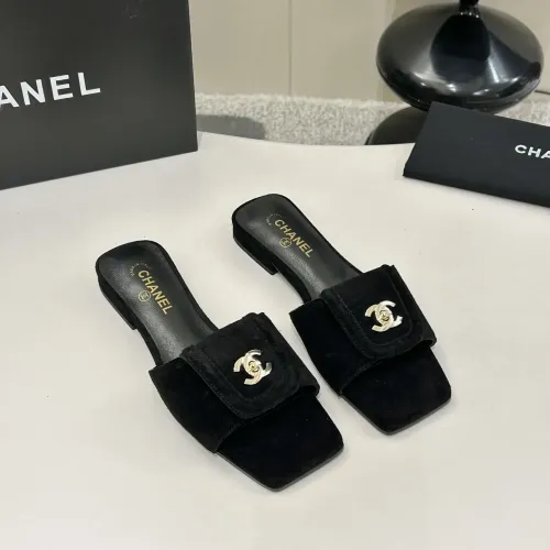 Chanel Slippers For Women #1442028 $82.00 USD, Wholesale Replica Chanel Slippers