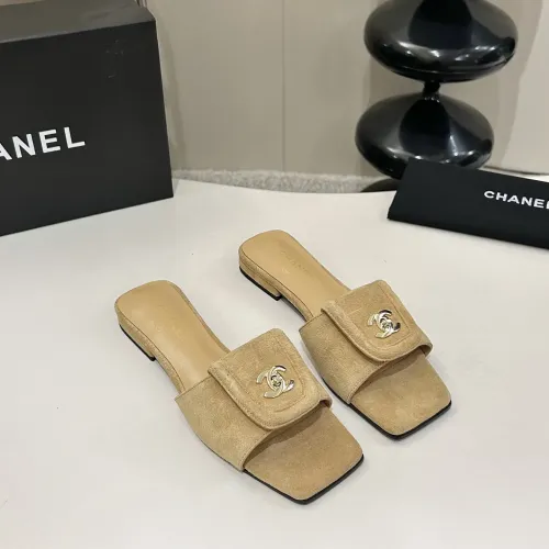 Chanel Slippers For Women #1442029 $82.00 USD, Wholesale Replica Chanel Slippers