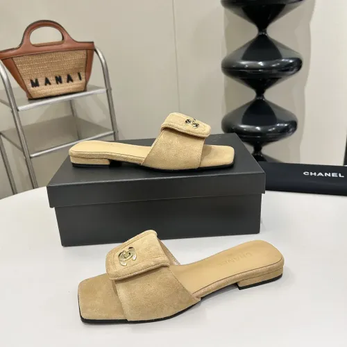 Replica Chanel Slippers For Women #1442029 $82.00 USD for Wholesale