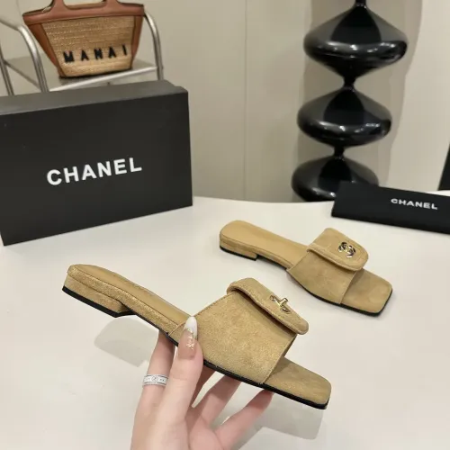 Replica Chanel Slippers For Women #1442029 $82.00 USD for Wholesale