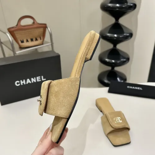 Replica Chanel Slippers For Women #1442029 $82.00 USD for Wholesale
