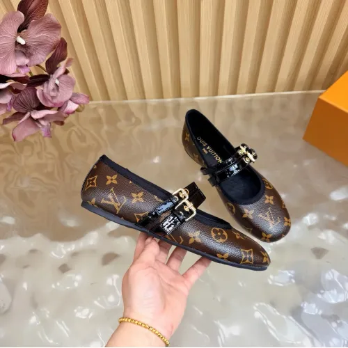 Louis Vuitton Flat Shoes For Women #1442041 $102.00 USD, Wholesale Replica Louis Vuitton Flat Shoes
