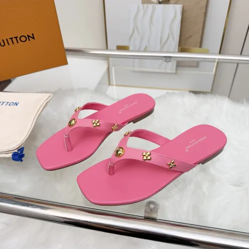 Louis Vuitton Slippers For Women #1442055 $85.00 USD, Wholesale Replica Louis Vuitton Slippers