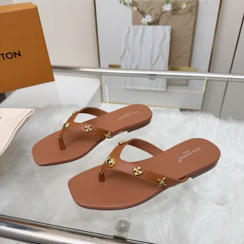 Louis Vuitton Slippers For Women #1442057 $85.00 USD, Wholesale Replica Louis Vuitton Slippers