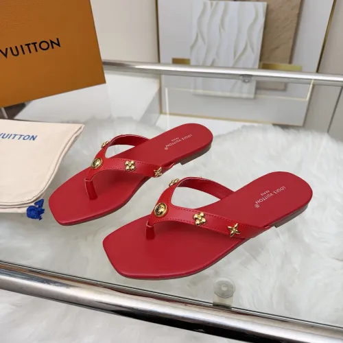 Louis Vuitton Slippers For Women #1442058 $85.00 USD, Wholesale Replica Louis Vuitton Slippers