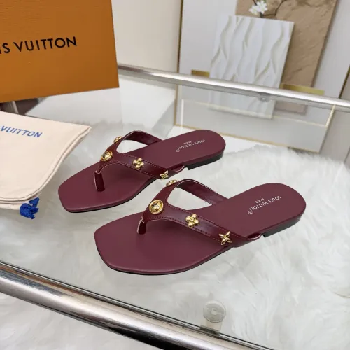 Louis Vuitton Slippers For Women #1442059 $85.00 USD, Wholesale Replica Louis Vuitton Slippers