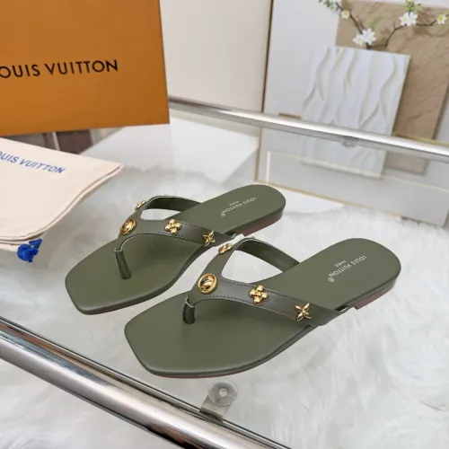Louis Vuitton Slippers For Women #1442060 $85.00 USD, Wholesale Replica Louis Vuitton Slippers