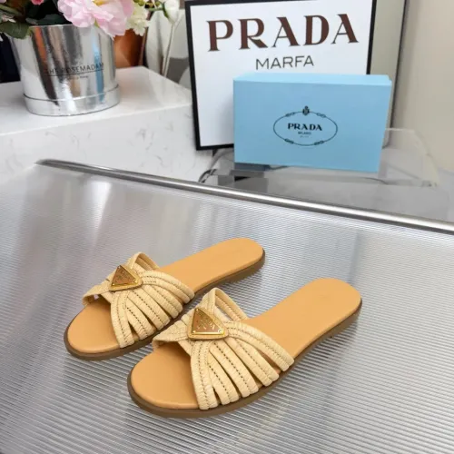Prada Slippers For Women #1442065 $96.00 USD, Wholesale Replica Prada Slippers