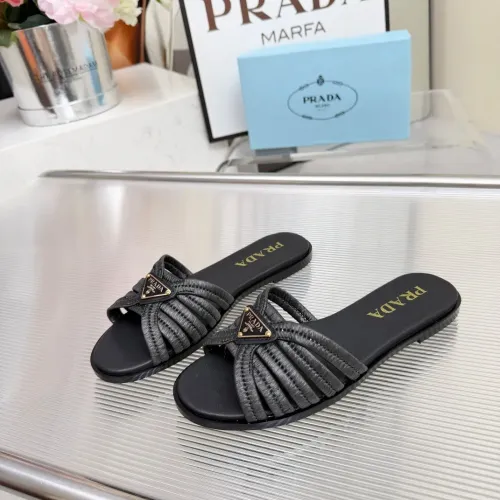 Prada Slippers For Women #1442067 $96.00 USD, Wholesale Replica Prada Slippers