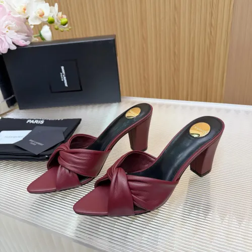 Yves Saint Laurent YSL Slippers For Women #1442070 $96.00 USD, Wholesale Replica Yves Saint Laurent YSL Slippers