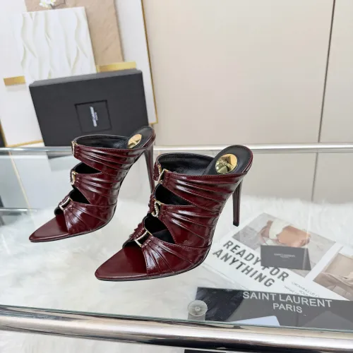 Yves Saint Laurent YSL Slippers For Women #1442075 $115.00 USD, Wholesale Replica Yves Saint Laurent YSL Slippers
