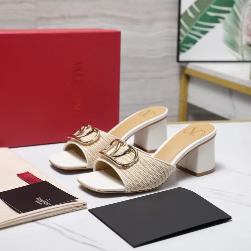 Valentino Slippers For Women #1442088 $105.00 USD, Wholesale Replica Valentino Slippers