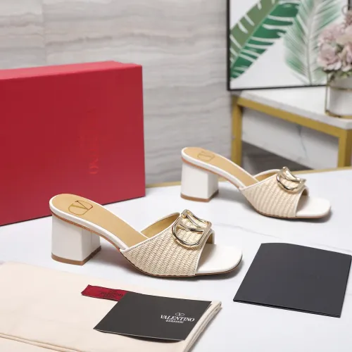 Replica Valentino Slippers For Women #1442088 $105.00 USD for Wholesale