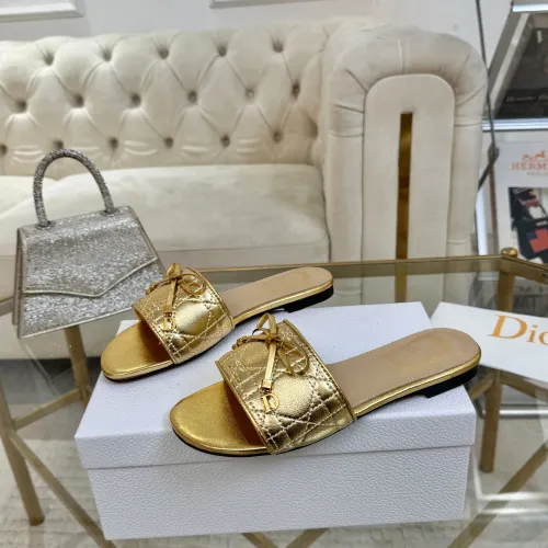 Christian Dior Slippers For Women #1442132 $82.00 USD, Wholesale Replica Christian Dior Slippers
