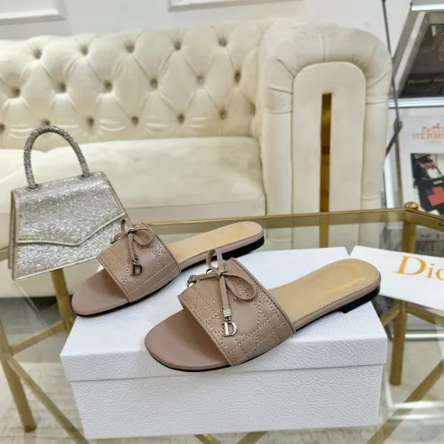 Christian Dior Slippers For Women #1442134 $82.00 USD, Wholesale Replica Christian Dior Slippers