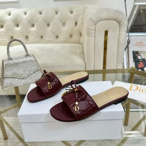 Christian Dior Slippers For Women #1442135 $82.00 USD, Wholesale Replica Christian Dior Slippers