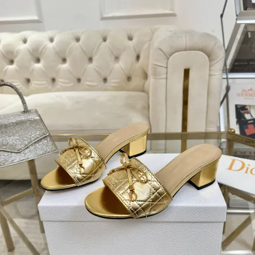 Christian Dior Slippers For Women #1442138 $88.00 USD, Wholesale Replica Christian Dior Slippers