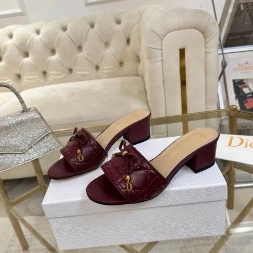 Christian Dior Slippers For Women #1442140 $88.00 USD, Wholesale Replica Christian Dior Slippers