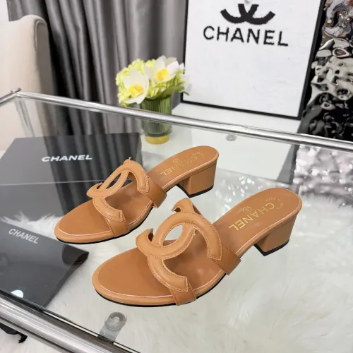 Chanel Slippers For Women #1442160 $88.00 USD, Wholesale Replica Chanel Slippers