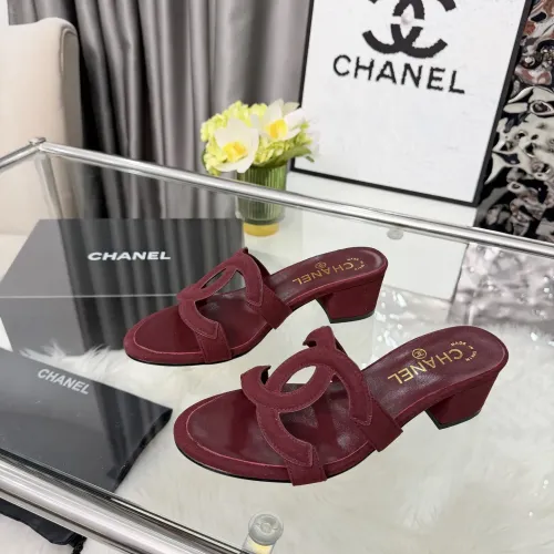 Chanel Slippers For Women #1442166 $88.00 USD, Wholesale Replica Chanel Slippers