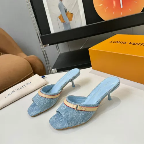 Louis Vuitton Slippers For Women #1442169 $88.00 USD, Wholesale Replica Louis Vuitton Slippers