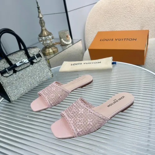 Louis Vuitton Slippers For Women #1442177 $85.00 USD, Wholesale Replica Louis Vuitton Slippers