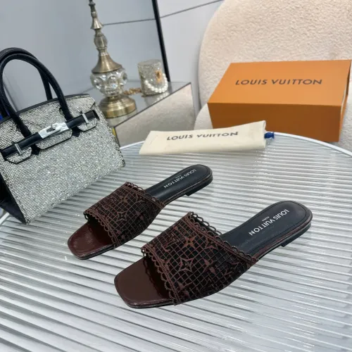 Louis Vuitton Slippers For Women #1442178 $85.00 USD, Wholesale Replica Louis Vuitton Slippers