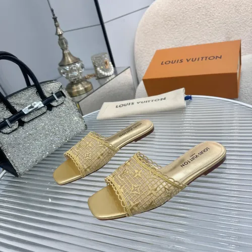 Louis Vuitton Slippers For Women #1442181 $85.00 USD, Wholesale Replica Louis Vuitton Slippers