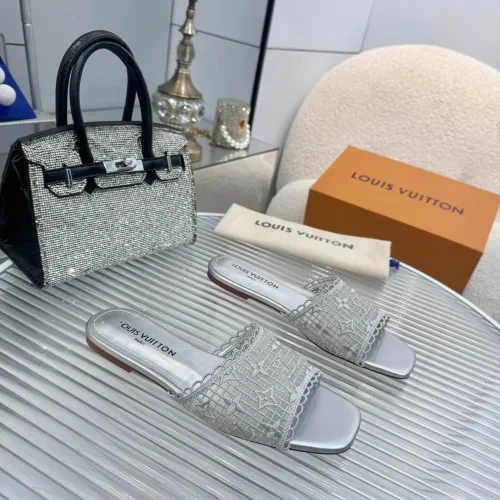 Louis Vuitton Slippers For Women #1442182 $85.00 USD, Wholesale Replica Louis Vuitton Slippers