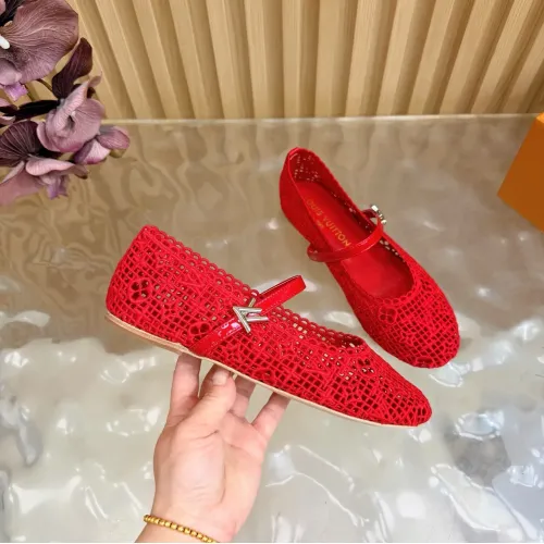Louis Vuitton Flat Shoes For Women #1442195 $105.00 USD, Wholesale Replica Louis Vuitton Flat Shoes