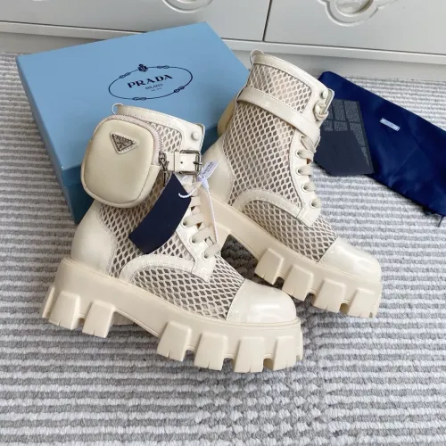 Prada Boots For Women #1442227 $128.00 USD, Wholesale Replica Prada Boots