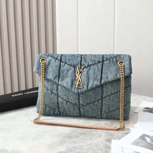 Yves Saint Laurent YSL AAA Quality Shoulder Bags For Women #1442266 $130.00 USD, Wholesale Replica Yves Saint Laurent YSL AAA Quality Shoulder Bags