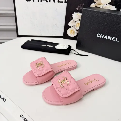 Chanel Slippers For Women #1442270 $85.00 USD, Wholesale Replica Chanel Slippers