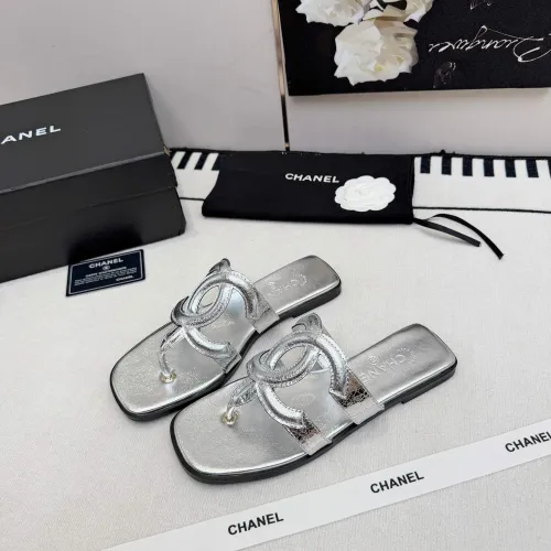 Chanel Slippers For Women #1442276 $85.00 USD, Wholesale Replica Chanel Slippers