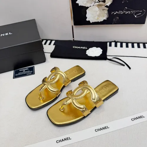 Chanel Slippers For Women #1442279 $85.00 USD, Wholesale Replica Chanel Slippers