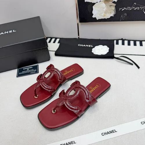 Chanel Slippers For Women #1442286 $85.00 USD, Wholesale Replica Chanel Slippers