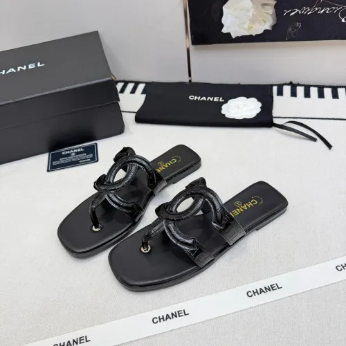Chanel Slippers For Women #1442287 $85.00 USD, Wholesale Replica Chanel Slippers