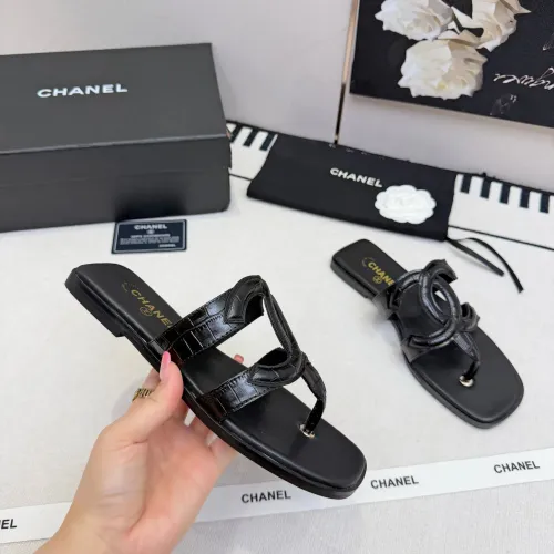 Replica Chanel Slippers For Women #1442287 $85.00 USD for Wholesale