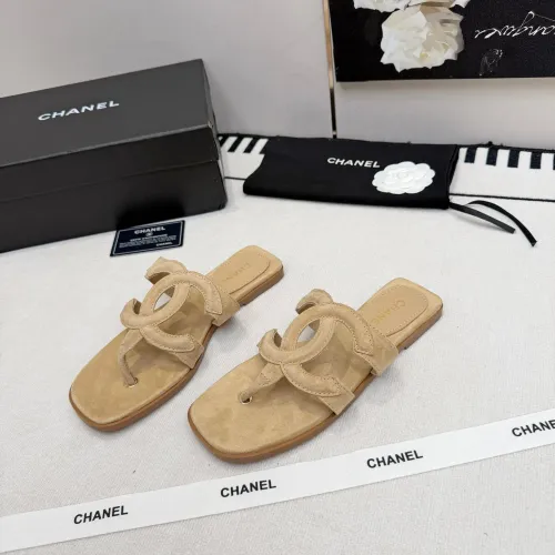 Chanel Slippers For Women #1442288 $85.00 USD, Wholesale Replica Chanel Slippers