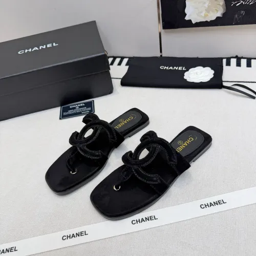 Chanel Slippers For Women #1442290 $85.00 USD, Wholesale Replica Chanel Slippers