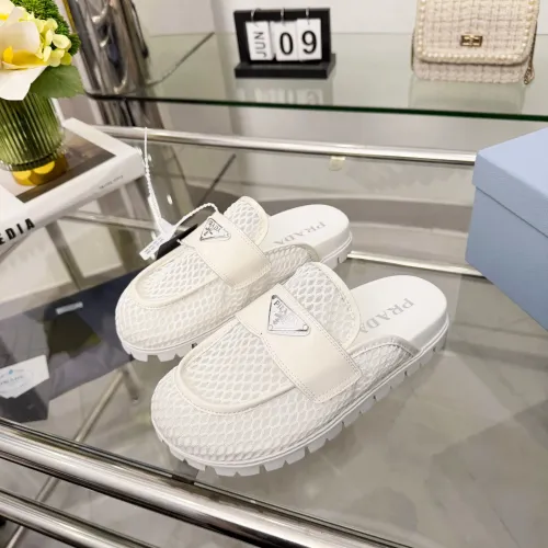 Prada Slippers For Women #1442318 $82.00 USD, Wholesale Replica Prada Slippers