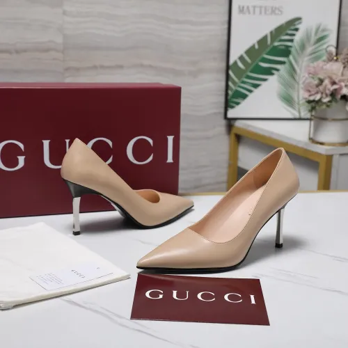 Gucci High-Heeled Shoes For Women #1442385 $108.00 USD, Wholesale Replica Gucci High-Heeled Shoes