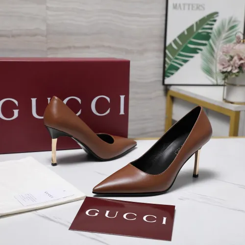 Gucci High-Heeled Shoes For Women #1442387 $108.00 USD, Wholesale Replica Gucci High-Heeled Shoes